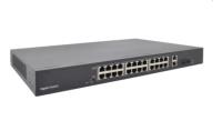 Videopark VP-24PG-2UPG-2SFP 24 PORT GBİT POE + 2 PORT GBIT UPLINK + 2 PORT SFP 400W POE ANAHTARI DAHİLİ GÜÇ 24 PORT POE